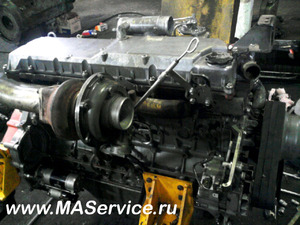 Ремонт двигателя экскаватора JCB JS-330LC (JCB JS330LC), двигатель Исузу (Isuzu BB-6HK1-X) Джисиби JS-330-XD