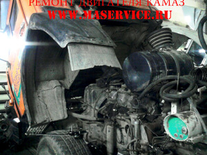 Ремонт двигателя Камаз-6522