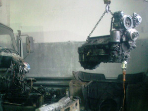 Замена двигателя ЗиЛ-645 на двигатель ЯМЗ-236А ( переоборудование ЗиЛ )