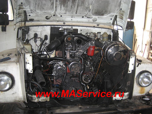 Переоборудование ГАЗ-3307 на дизель Д-245