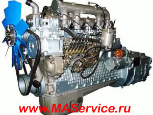 Установка (переоборудование) УраЛ - с двигателя КамАЗ - 740 на Д-260.5 "турбо" 230 л.с.